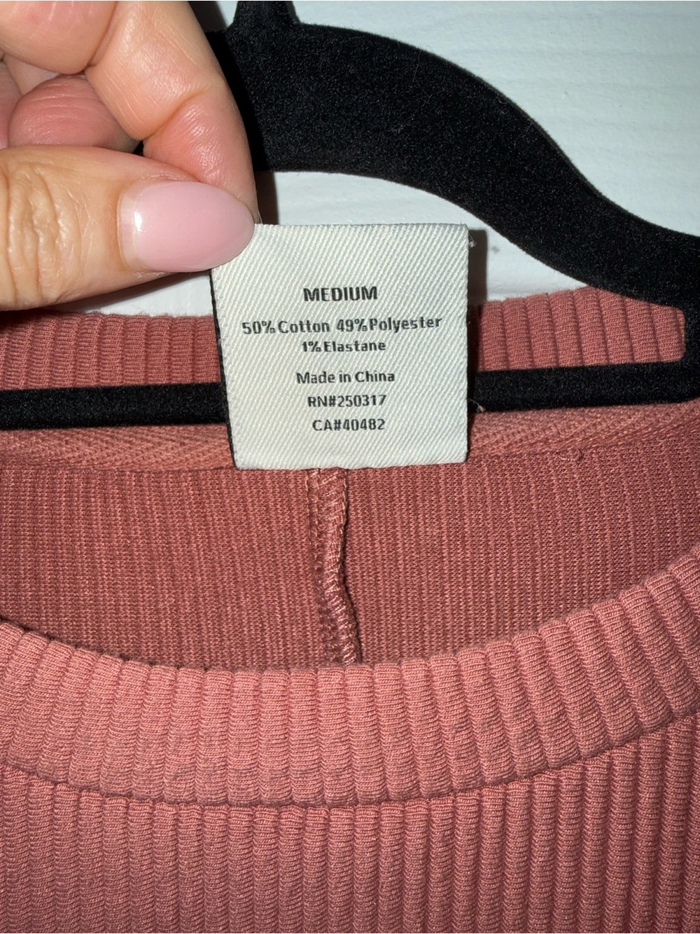 Varley Women's Crewneck Sweater in Dusty Rose - Picture 3 of 6